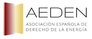Logo AEDEN. Asociacion Española de Derecho de la Energía