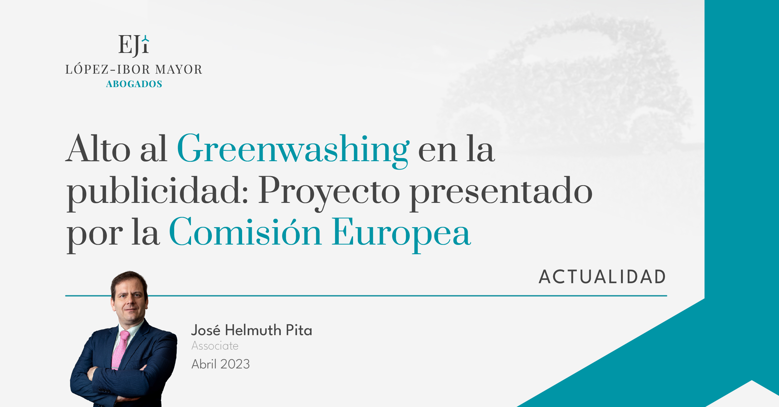 Lopez Ibor abogados energia verde y compliance y greenwashing